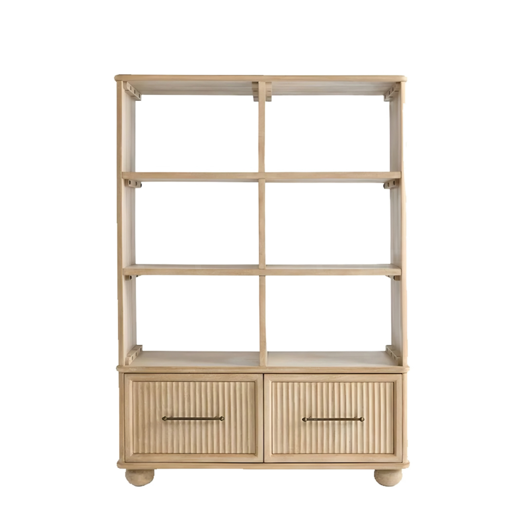 MERRAVEN Modern Solid Wood Shelf