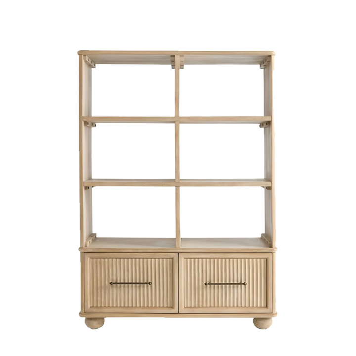 MERRAVEN Modern Solid Wood Shelf