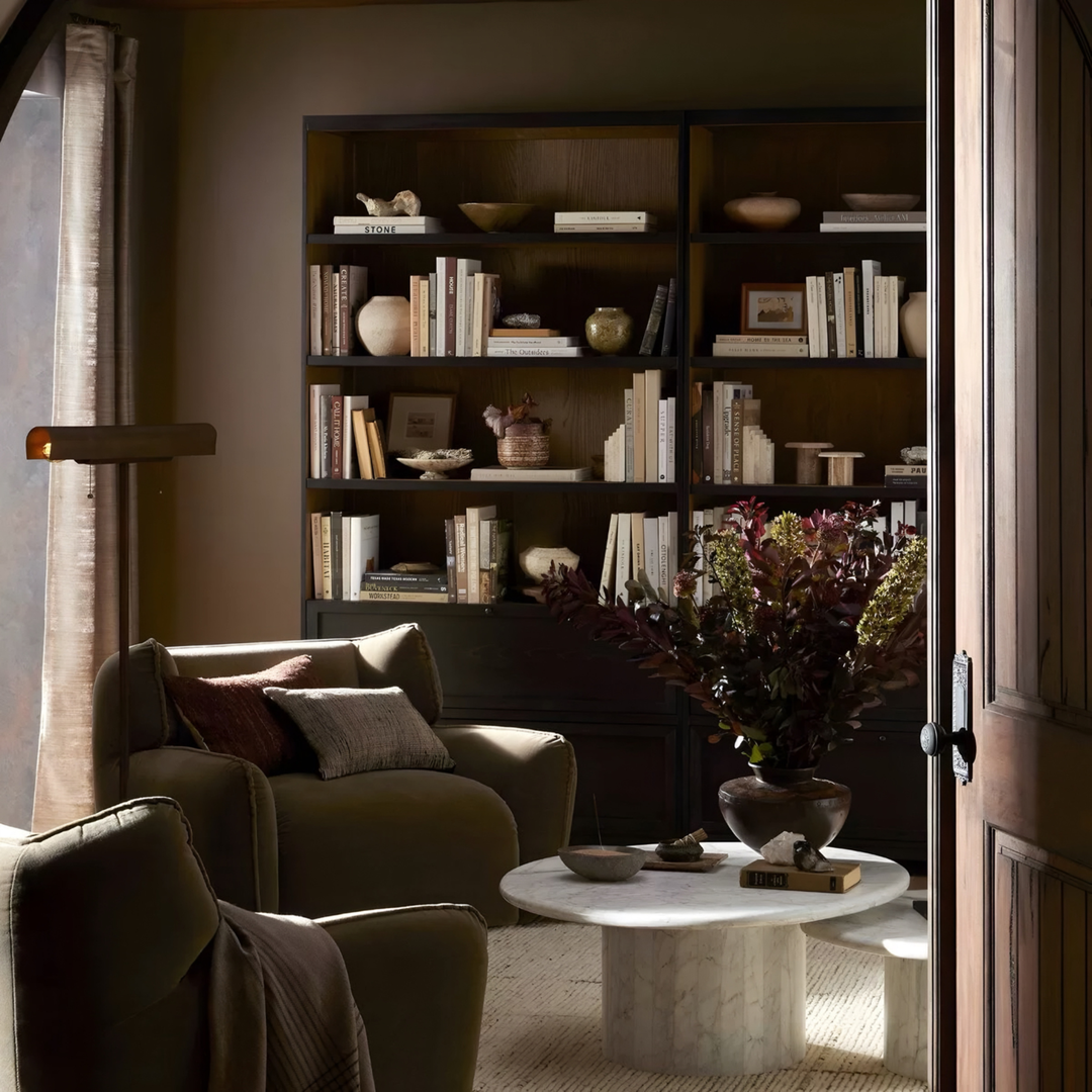 HARWICK Modern Solid Wood Bookshelf