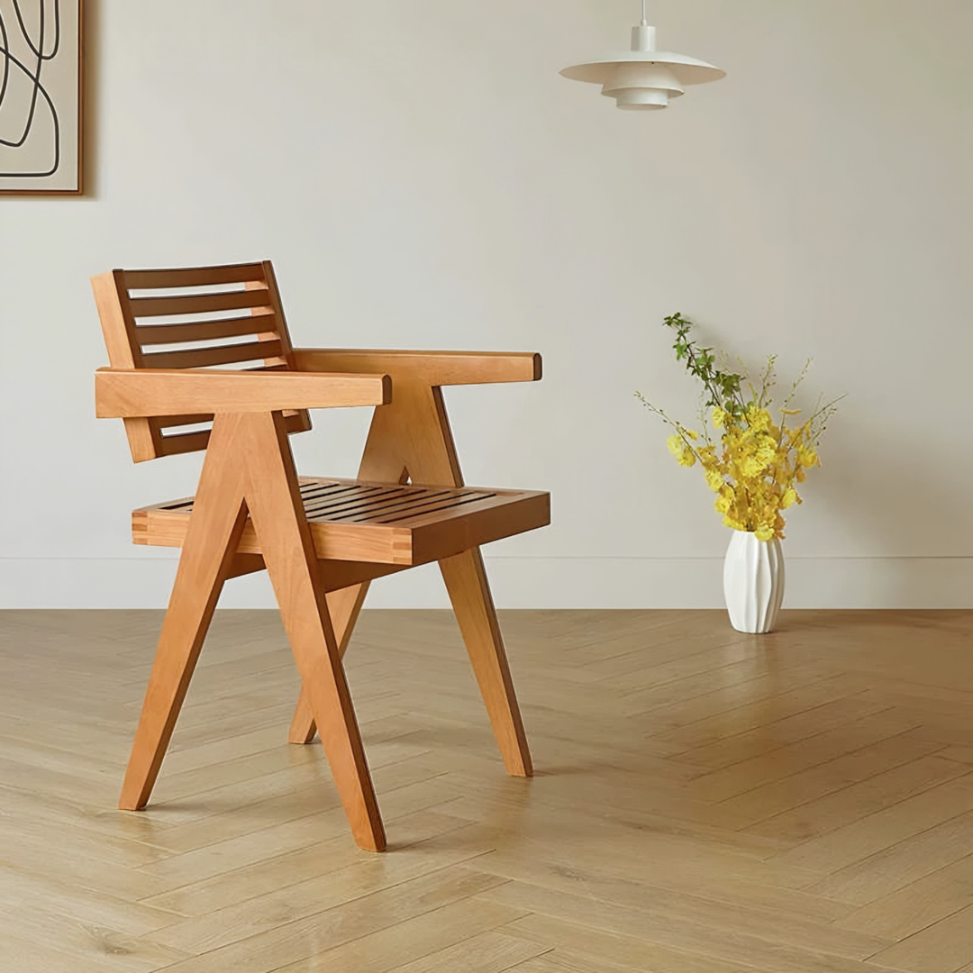 ROWENA Modern Solid Wood Dining Chair