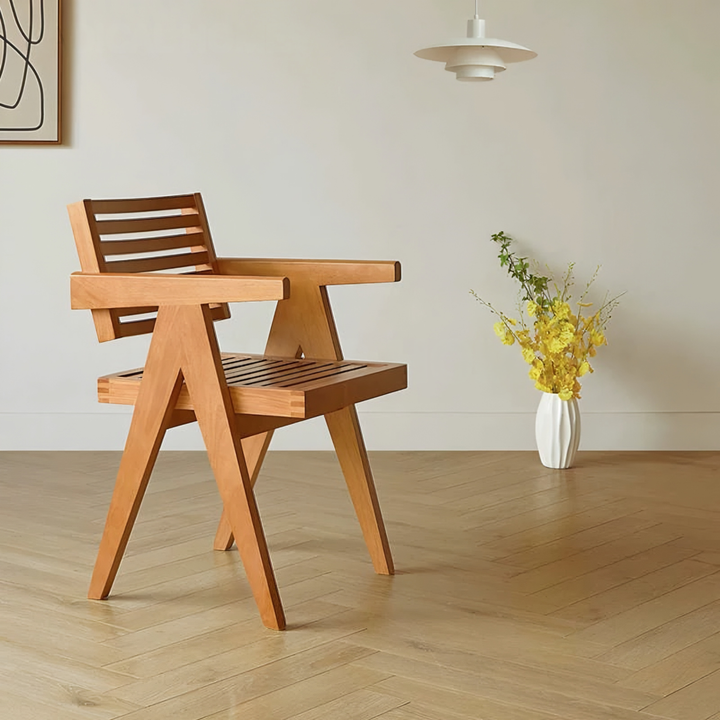 ROWENA Modern Solid Wood Dining Chair
