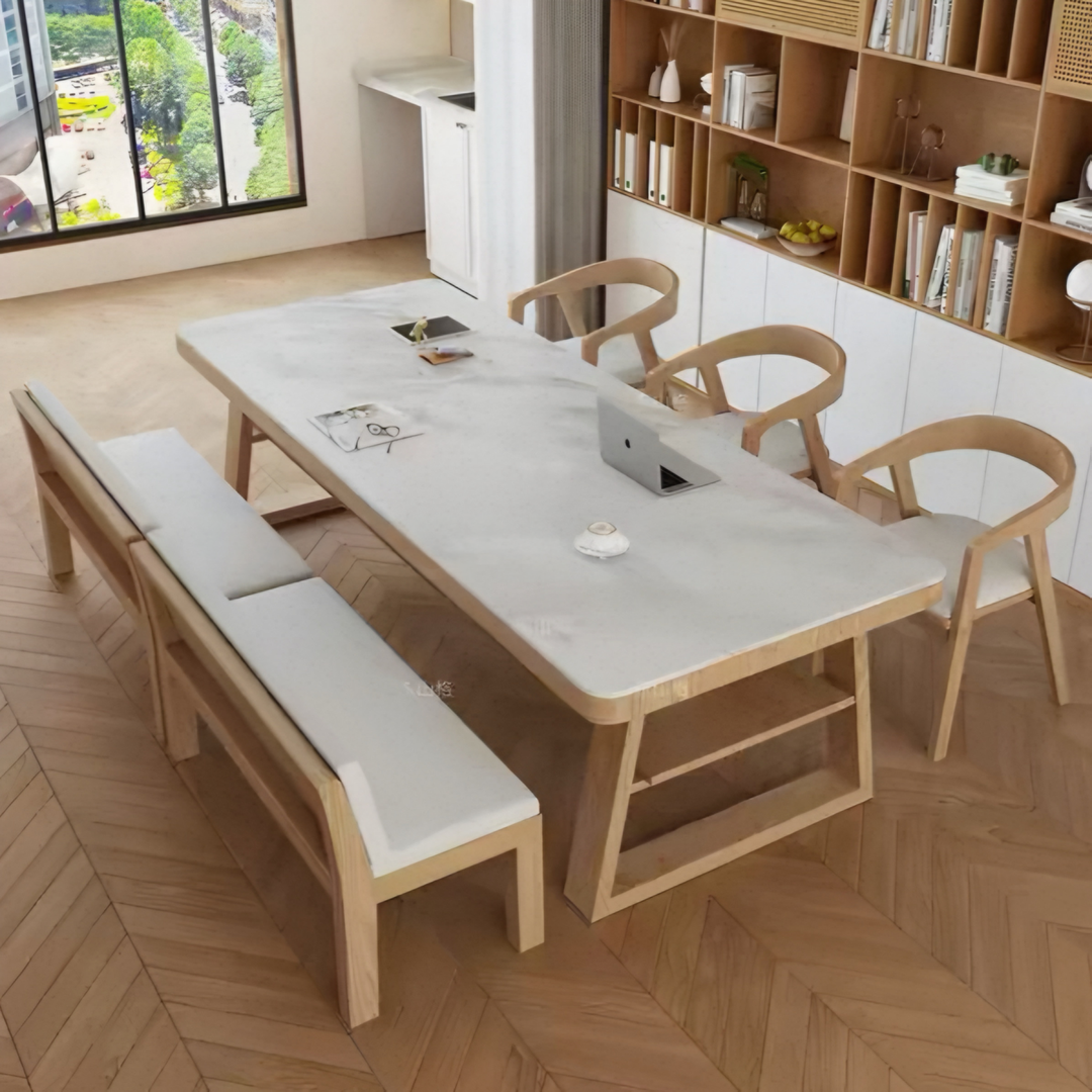STONEHART Modern Sintered Stone Dining Table - Cassa Haus Singapore