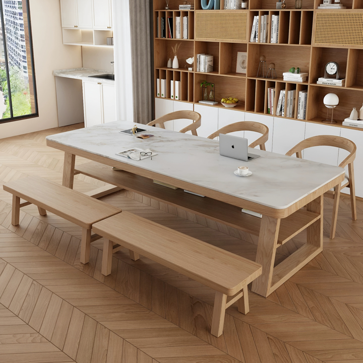 STONEHART Modern Sintered Stone Dining Table - Cassa Haus Singapore