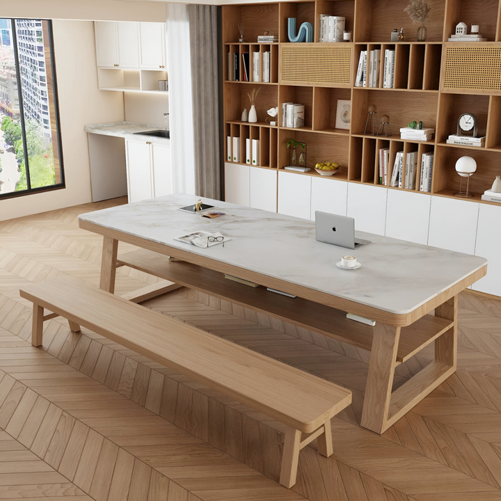 STONEHART Modern Sintered Stone Dining Table - Cassa Haus Singapore