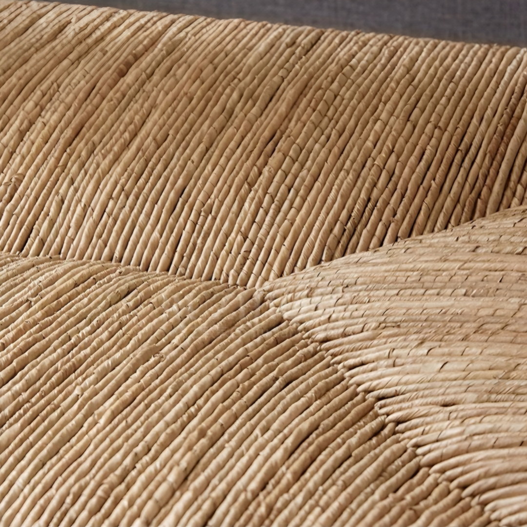 MARVIK Rustic Solid Wood Bench
