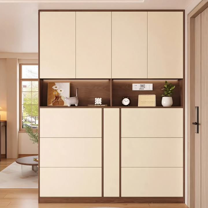 MILLWORK Modern Solid Wood Shoe Cabinet