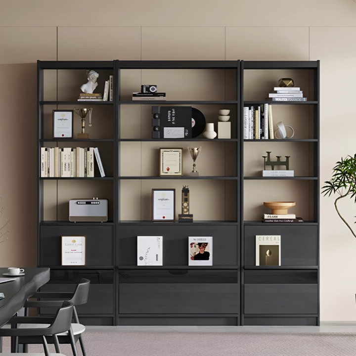 CAELVON Modern Solid Wood Shelf
