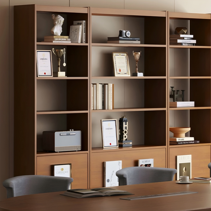 CAELVON Modern Solid Wood Shelf