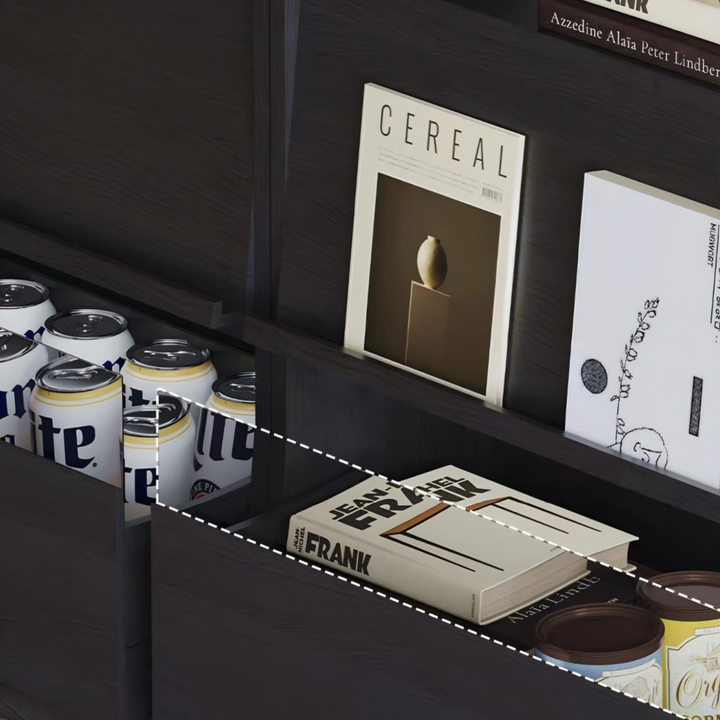 CAELVON Modern Solid Wood Shelf