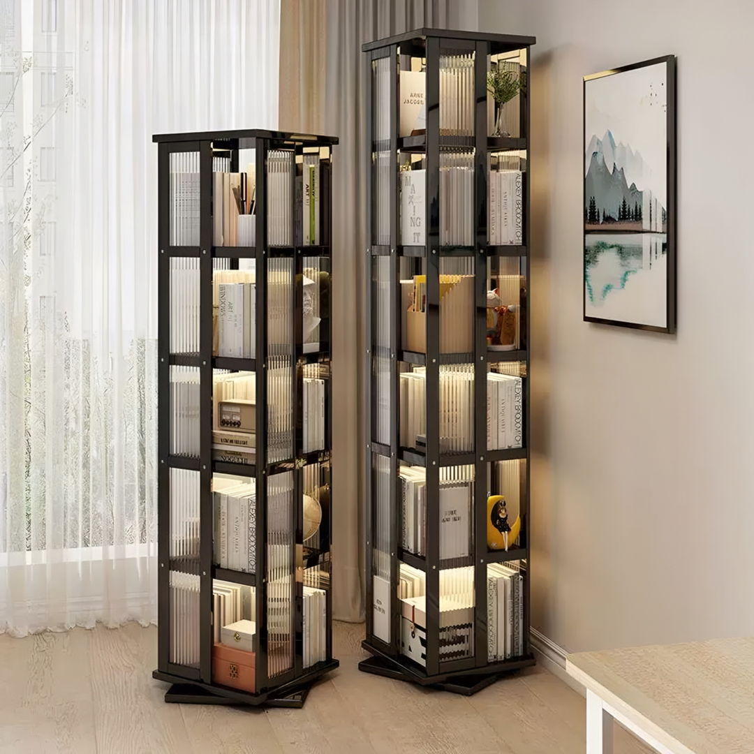 VERADEN Modern Rotating Bookshelf