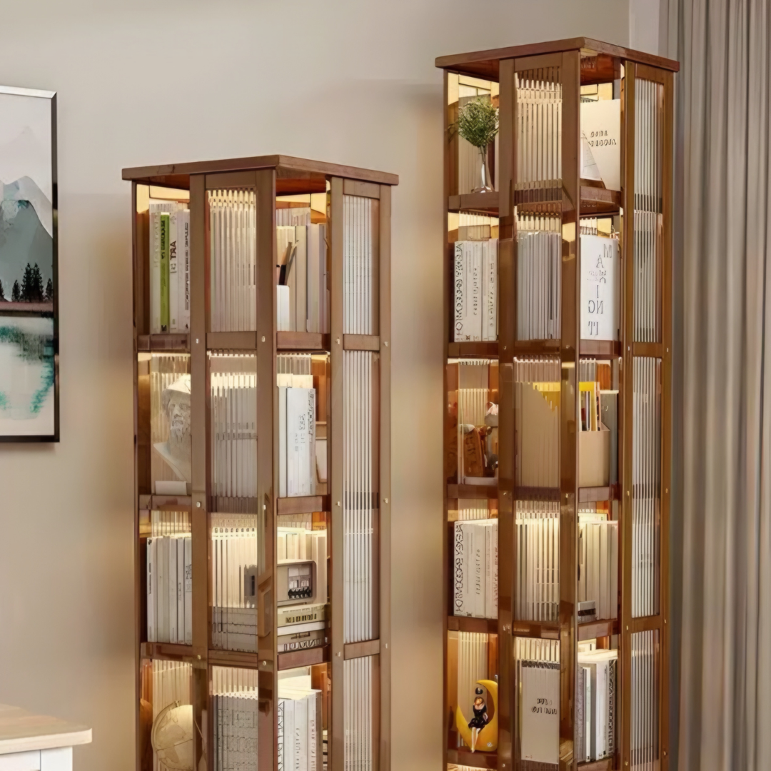 VERADEN Modern Rotating Bookshelf