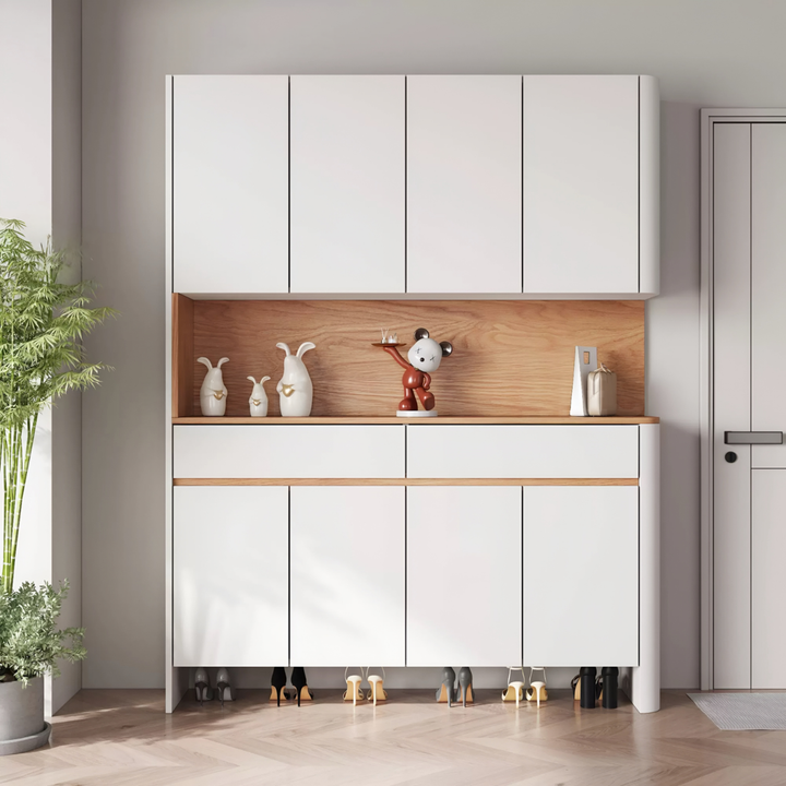 TOKONOMA Japandi Full Height Shoe Cabinet