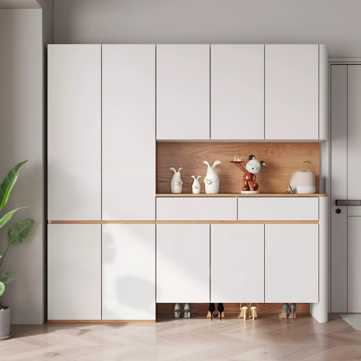 TOKONOMA Japandi Full Height Shoe Cabinet