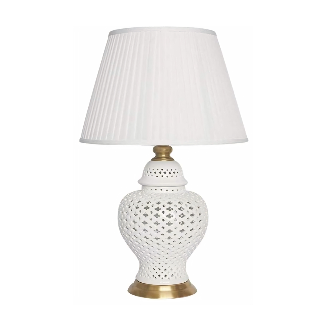 VITRUVIAN Roman Ceramic Table Lamp