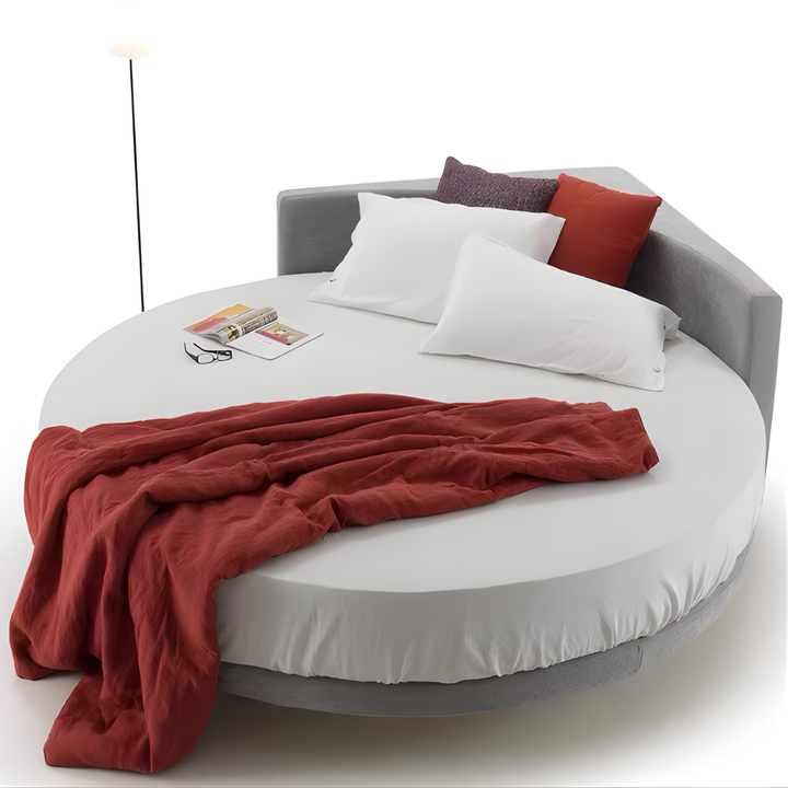 GALA Modern Round Fabric Bedframe