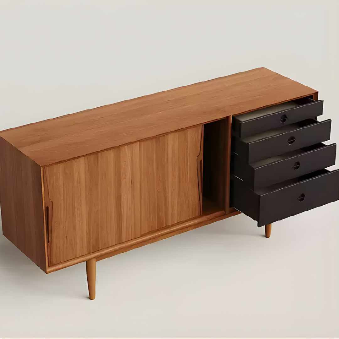 TAVENRO Modern Solid Wood Sideboard