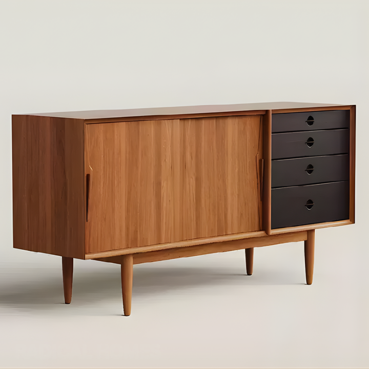 TAVENRO Modern Solid Wood Sideboard