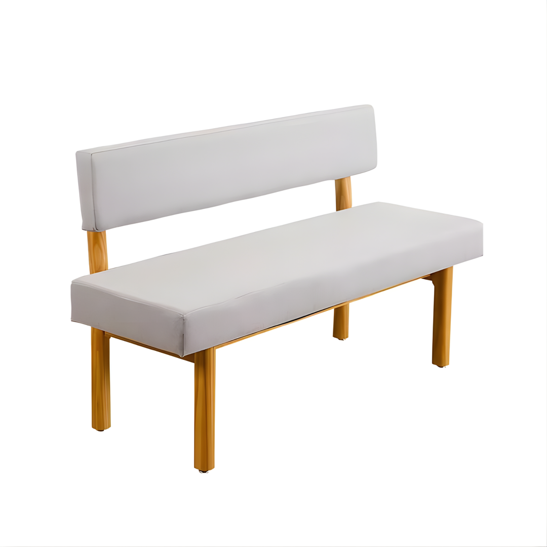 SAVERO Scandinavian Solid Wood Dining Bench