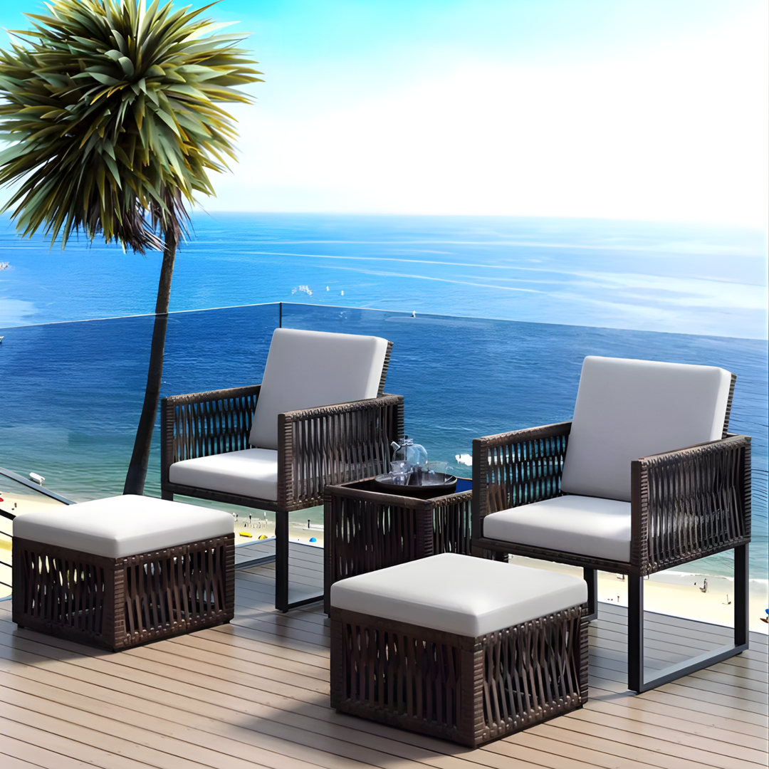 ZYLVORAN Modern Outdoor Table and Chairs