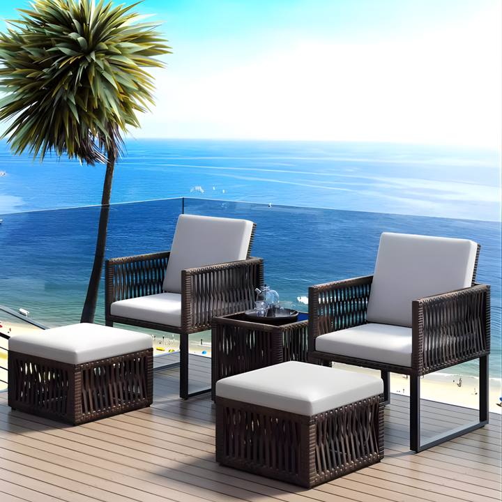 ZYLVORAN Modern Outdoor Table and Chairs