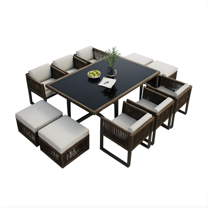 ZYLVORAN Modern Outdoor Table and Chairs