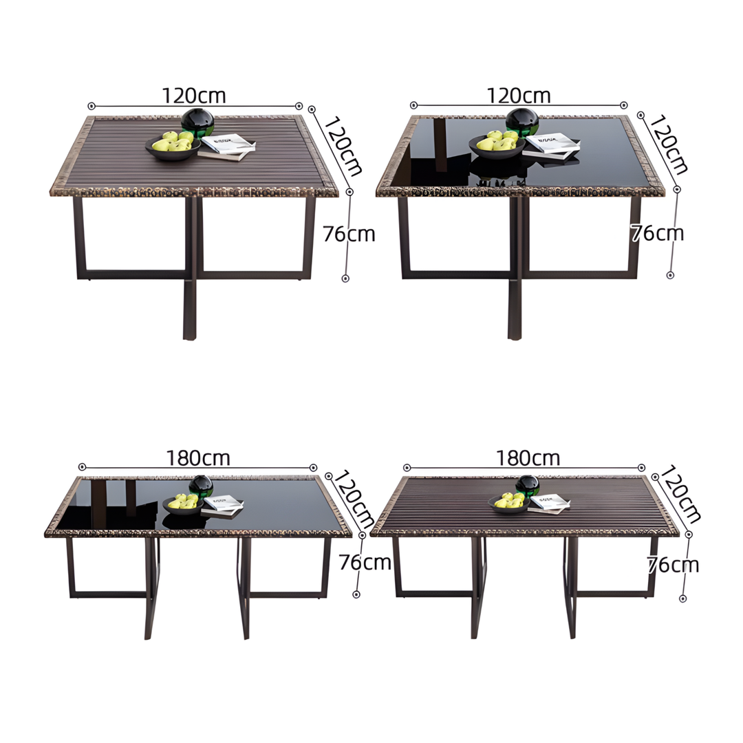 ZYLVORAN Modern Outdoor Table and Chairs