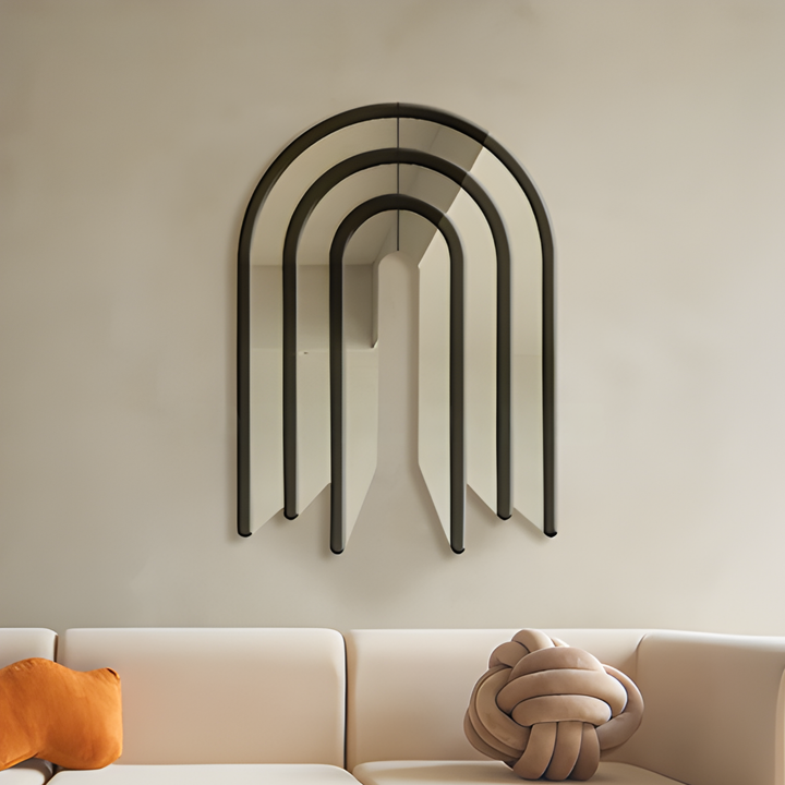 SYLVARA Modern Accent Wall Mirror - Cassa Haus Singapore