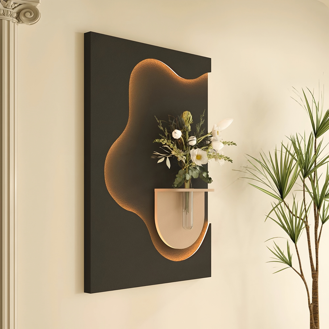 AVELUNE Wabi Sabi Sandstone LED Wall Art