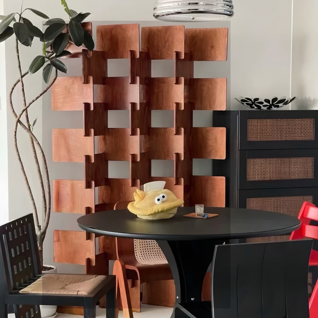 GALLAGHER Modern Solid Wood Partition