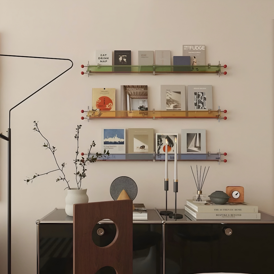 AERIQ Modern Floating Wall Shelf