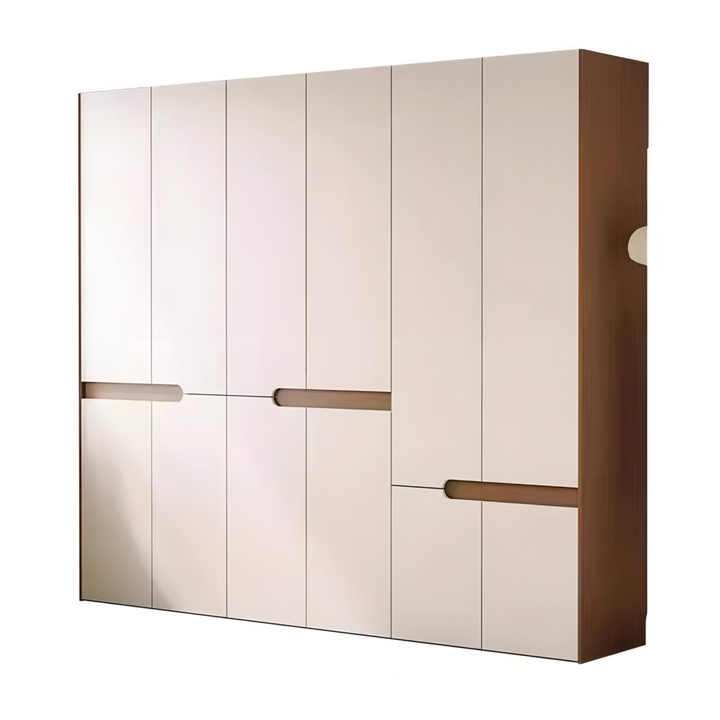 KESTRUM Japandi Solid Wood Wardrobe