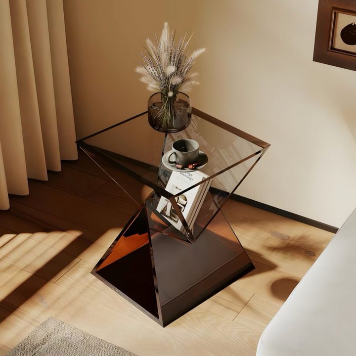 NYVORA Modern Acrylic Side Table