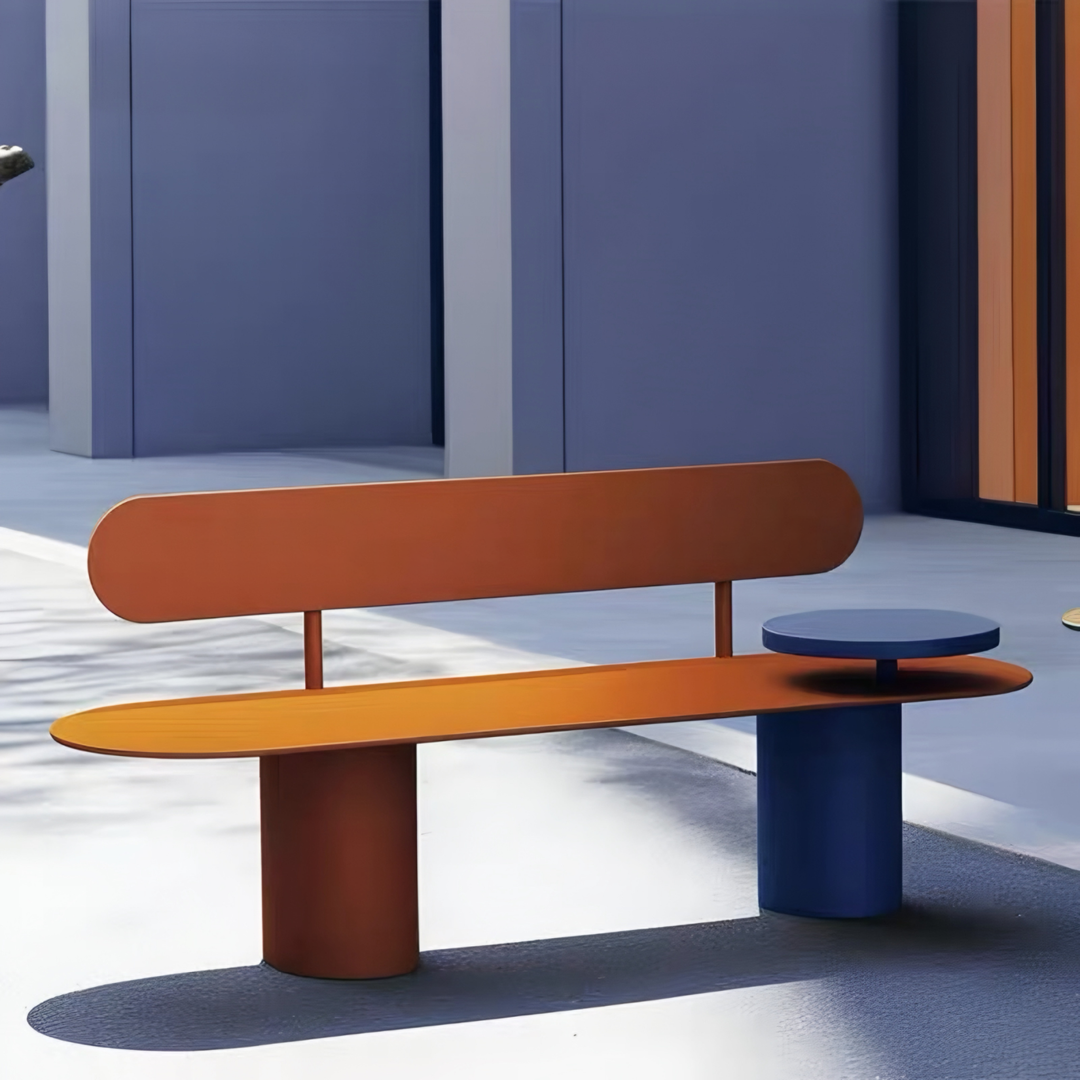 ZYQORANE Modern Outdoor Bench