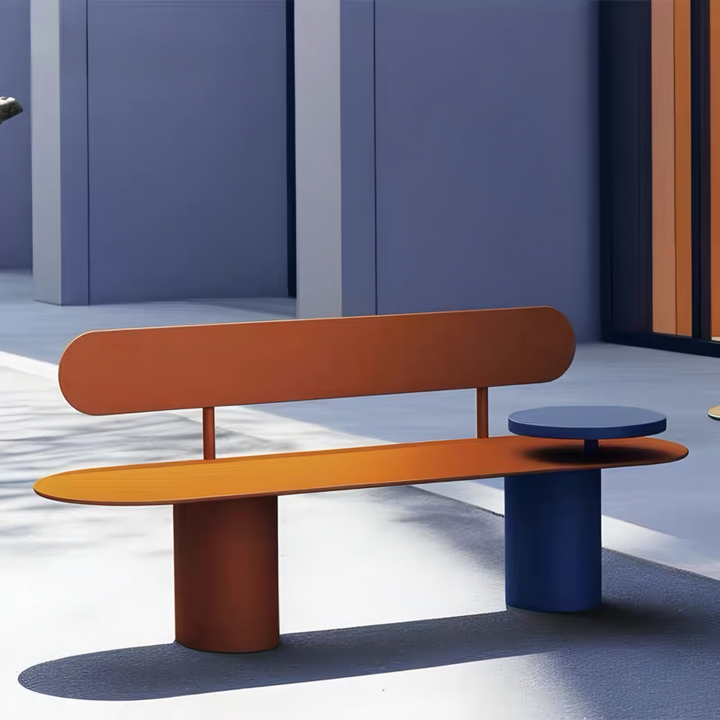 ZYQORANE Modern Outdoor Bench