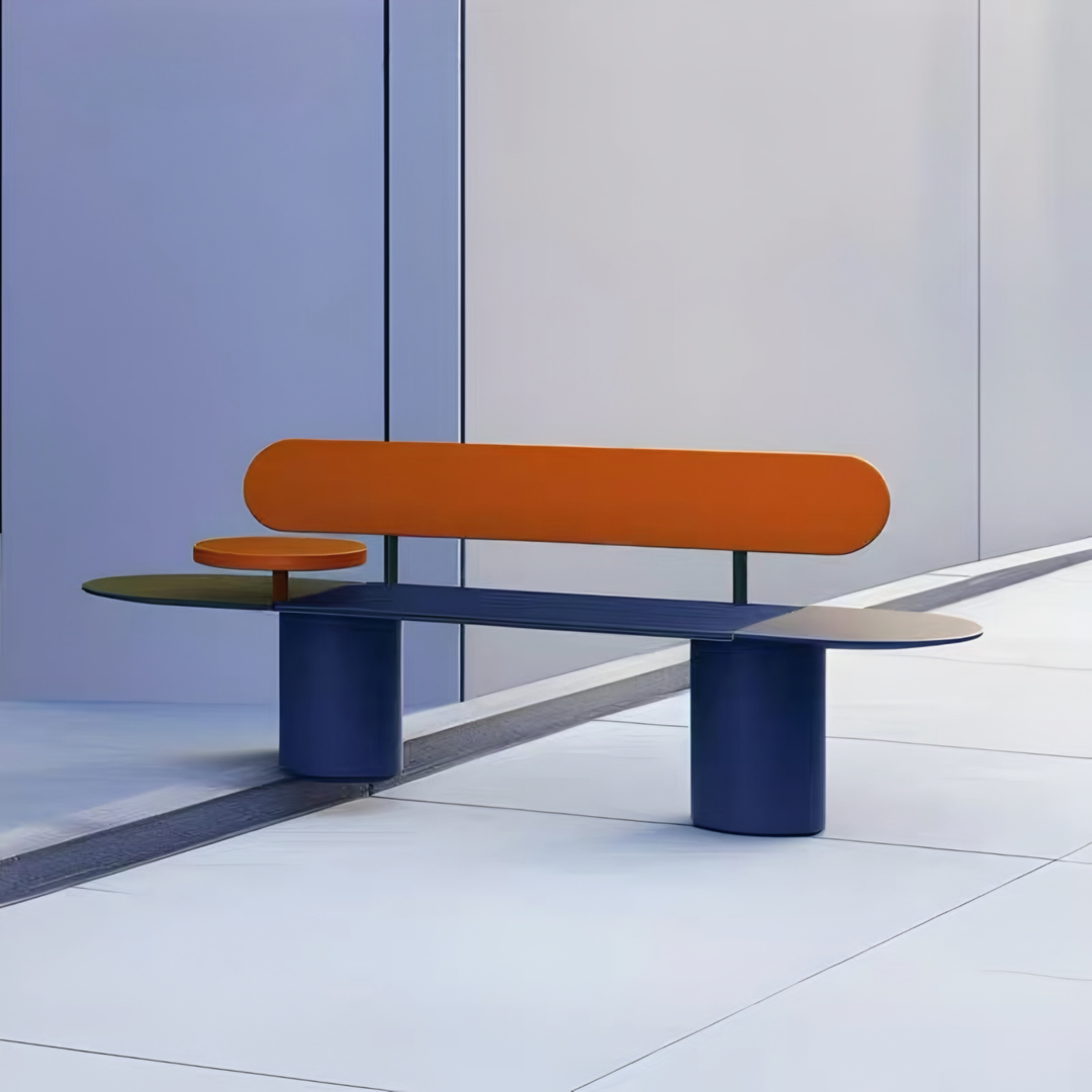 ZYQORANE Modern Outdoor Bench