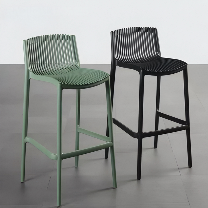 ORQEVANE Modern Outdoor Stackable Bar Stool - Cassa Haus Singapore