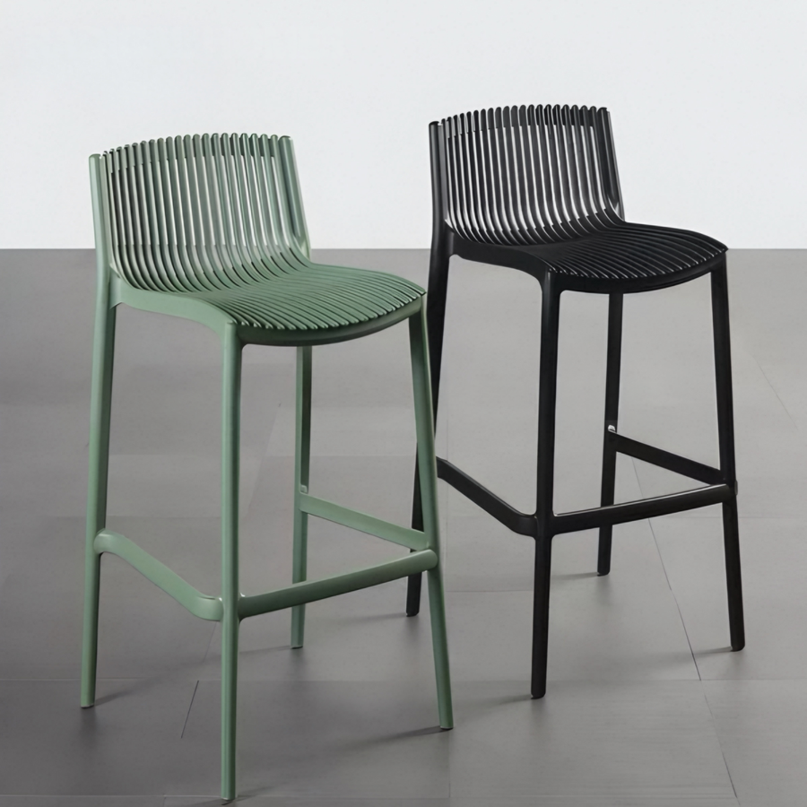 ORQEVANE Modern Outdoor Stackable Bar Stool - Cassa Haus Singapore