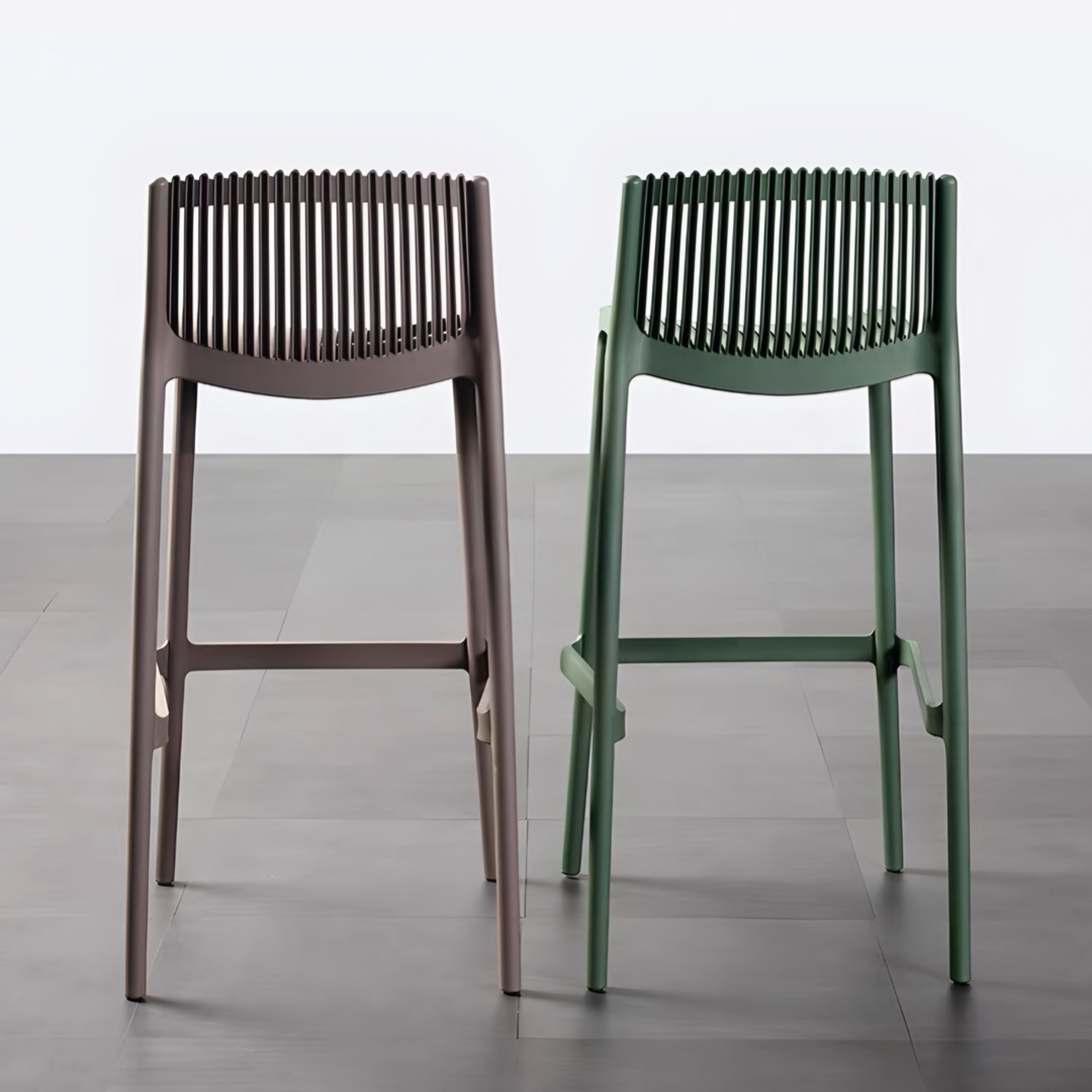 ORQEVANE Modern Outdoor Stackable Bar Stool - Cassa Haus Singapore