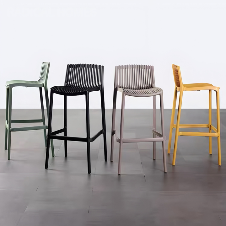 ORQEVANE Modern Outdoor Stackable Bar Stool - Cassa Haus Singapore