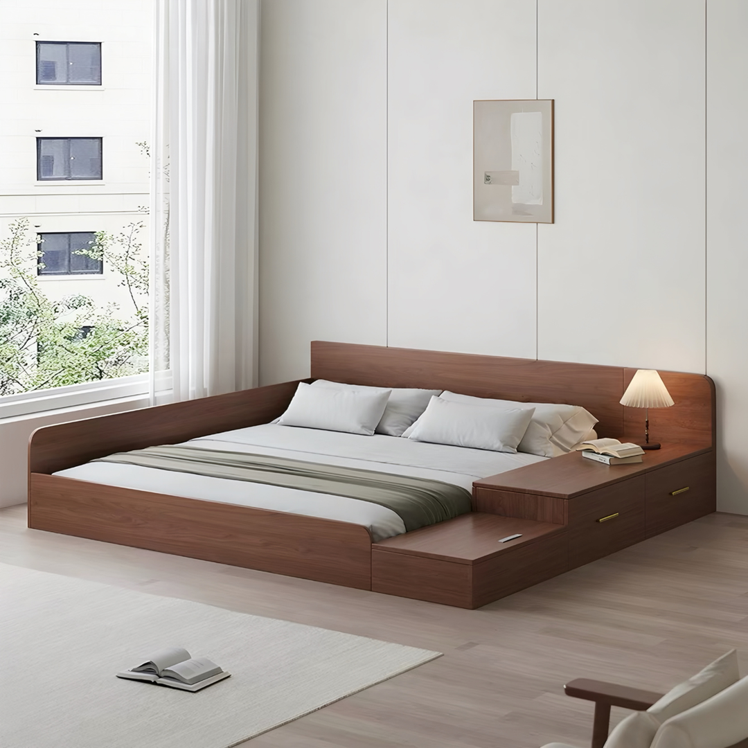 COVA Tatami Storage Platform Bedframe - Cassa Haus Singapore