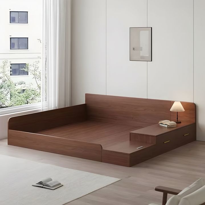 COVA Tatami Storage Platform Bedframe - Cassa Haus Singapore