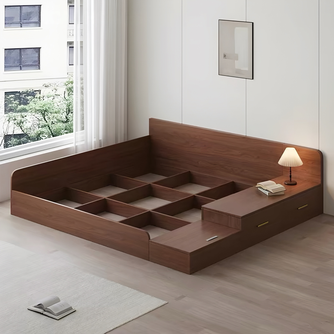 COVA Tatami Storage Platform Bedframe - Cassa Haus Singapore