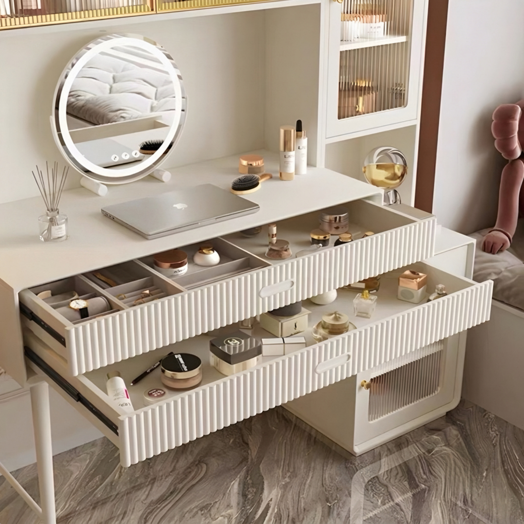 QORVENA Modern Vanity Study Table - Cassa Haus Singapore