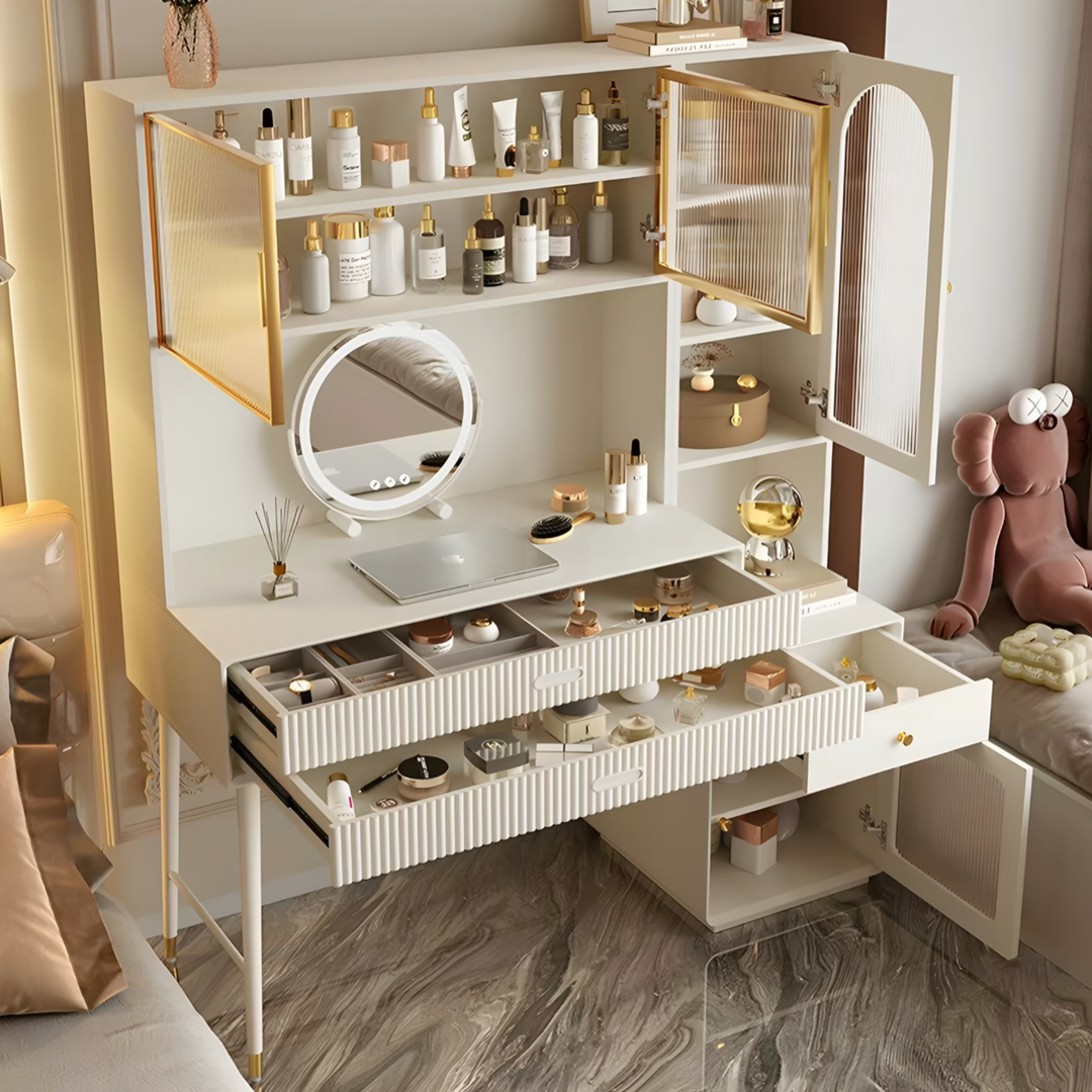 QORVENA Modern Vanity Study Table - Cassa Haus Singapore