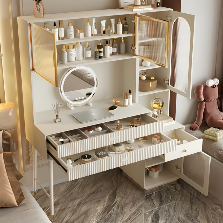QORVENA Modern Vanity Study Table - Cassa Haus Singapore
