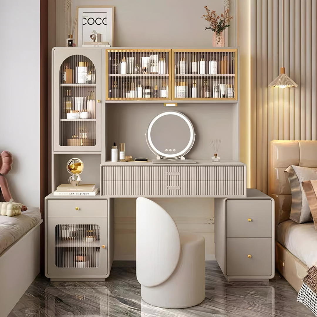 QORVENA Modern Vanity Study Table - Cassa Haus Singapore