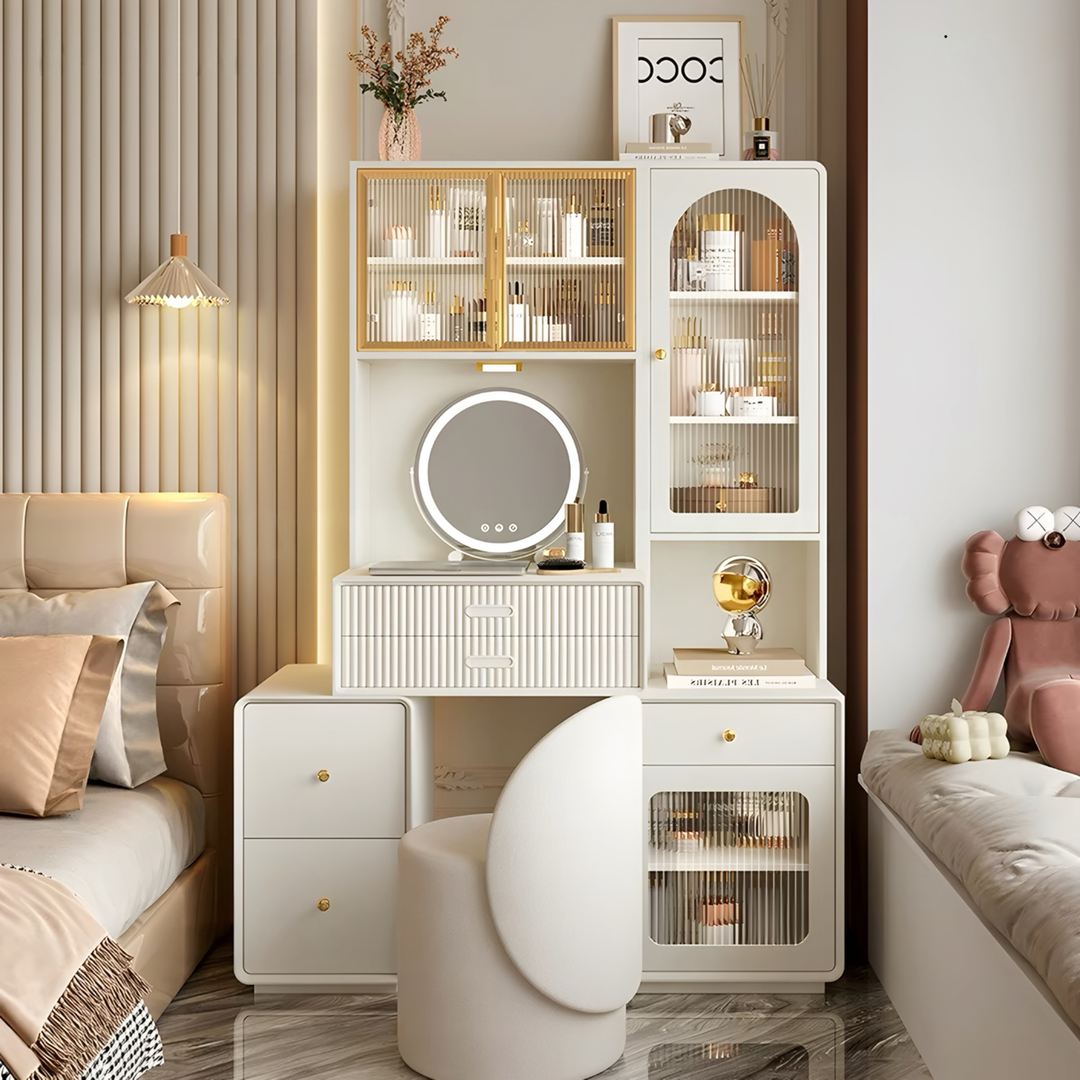 QORVENA Modern Vanity Study Table - Cassa Haus Singapore