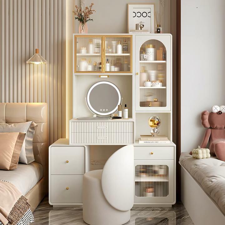 QORVENA Modern Vanity Study Table - Cassa Haus Singapore