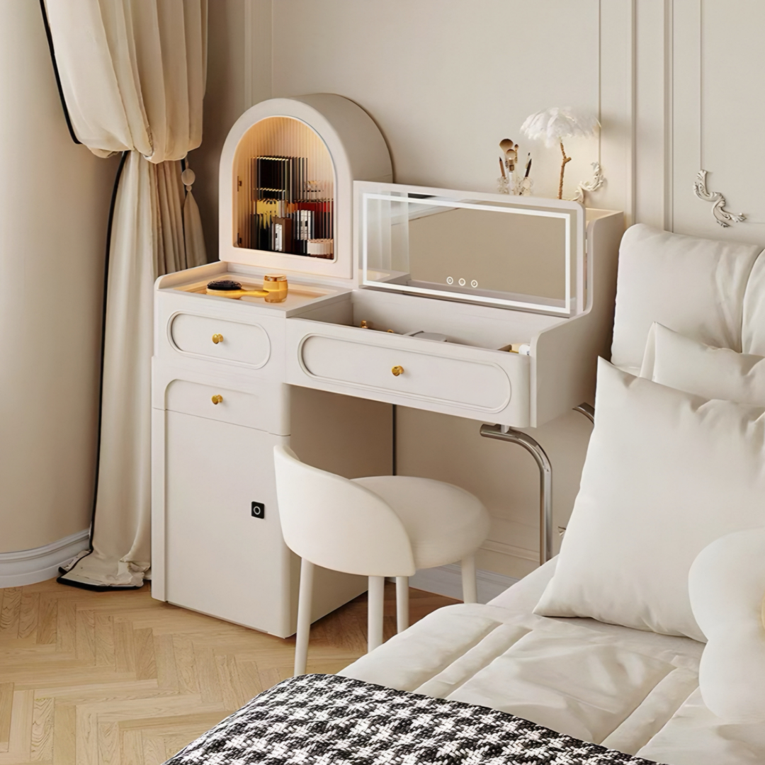 ZELVYRA Modern Vanity Table Set - Cassa Haus Singapore