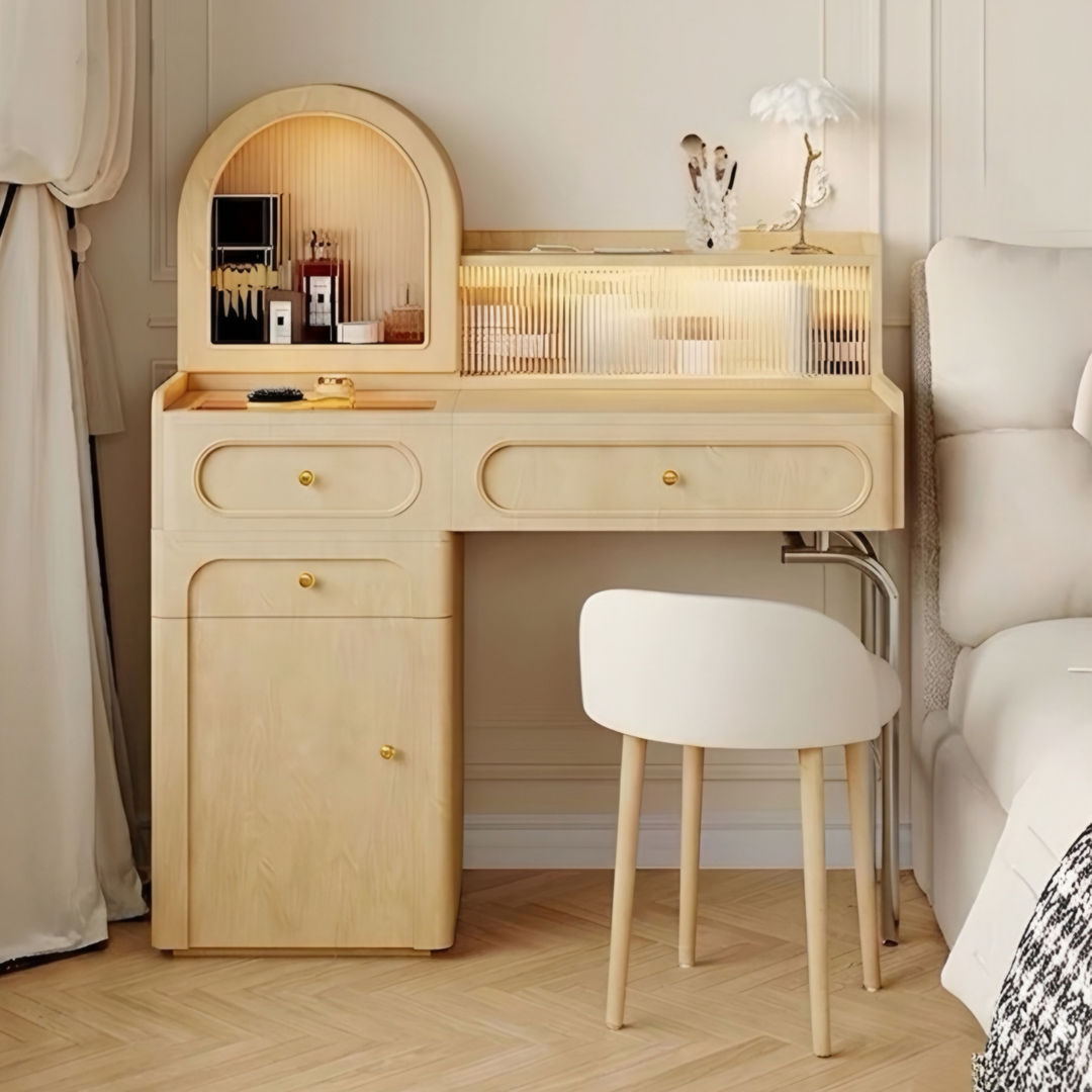 ZELVYRA Modern Vanity Table Set - Cassa Haus Singapore